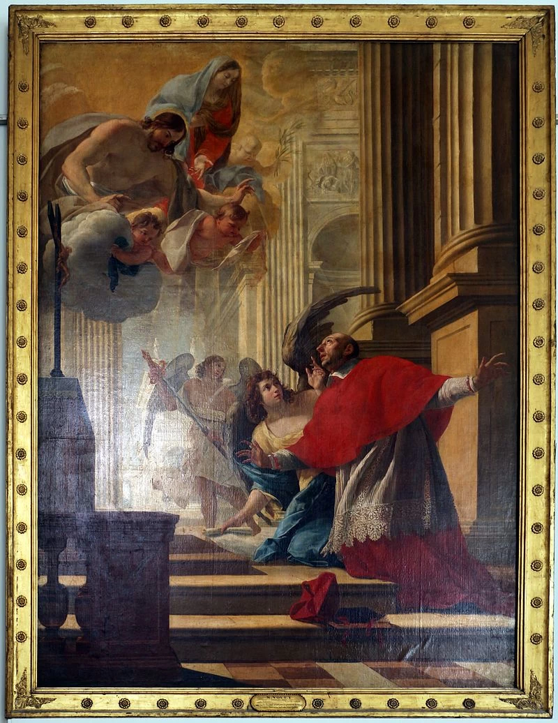 San Carlo Borromeo prega per gli appestati - Royal Museums of Fine Arts of Belgium